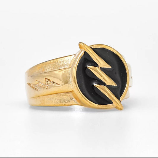 Golden Lightning Signet