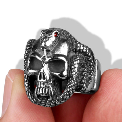 Skull Snake Red Eye