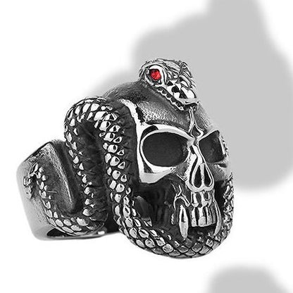 Skull Snake Red Eye