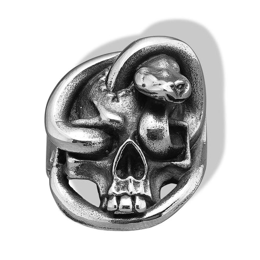 Snake Through Skull