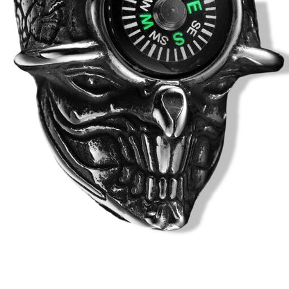 Skull Demon Compass