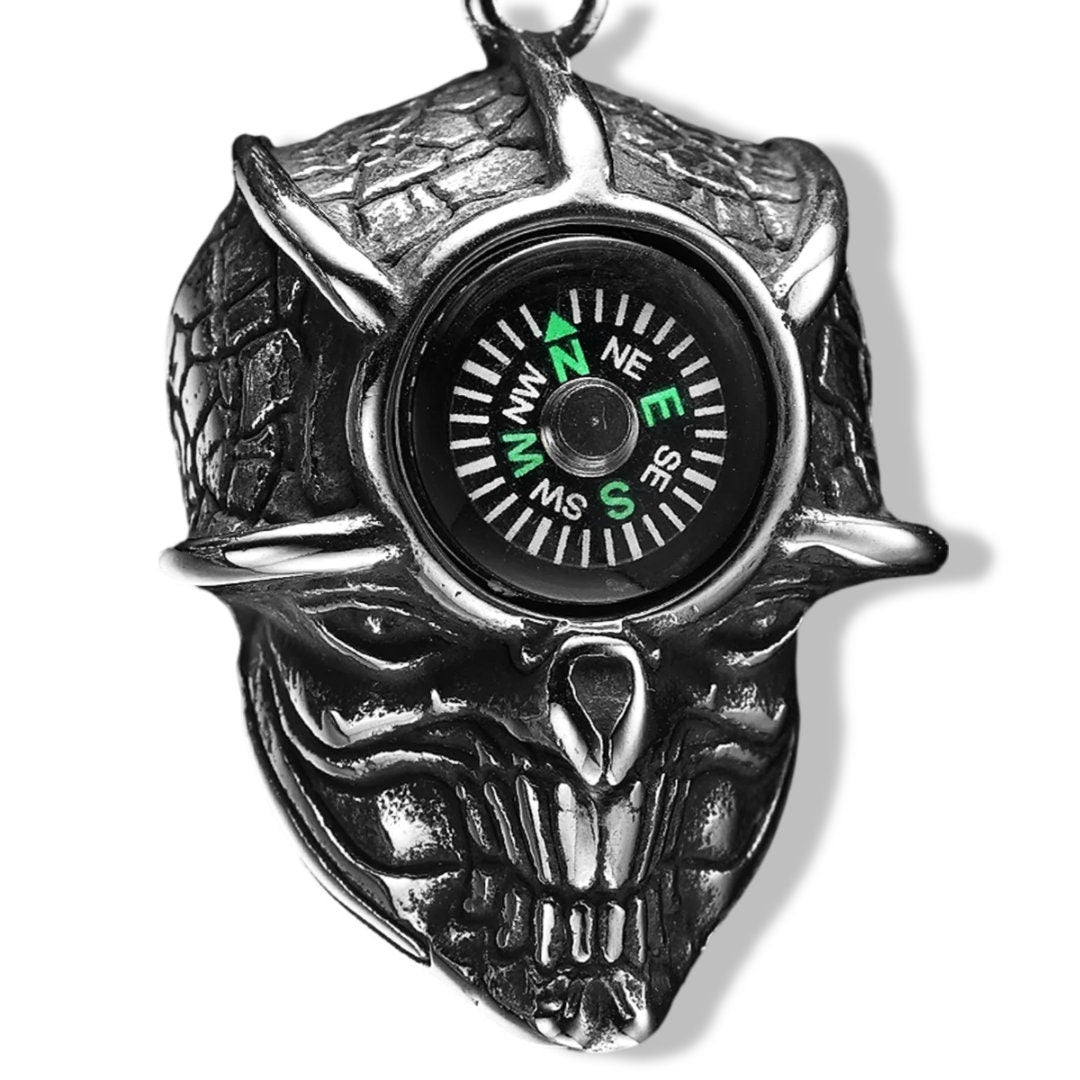 Skull Demon Compass