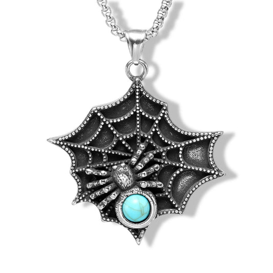 Spider web Turquoise