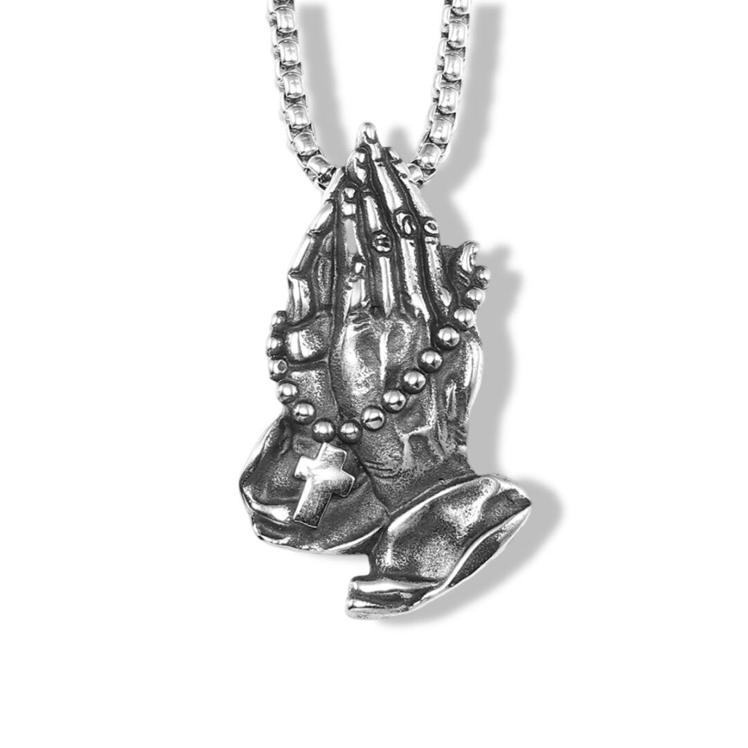 Hand Prayer Amulet