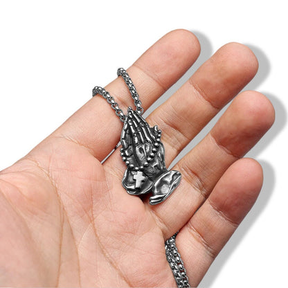 Hand Prayer Amulet