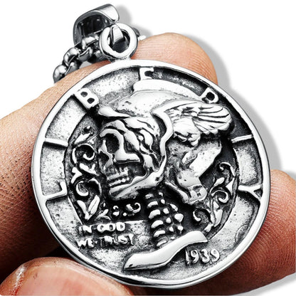 Liberty Skull Coin 1939