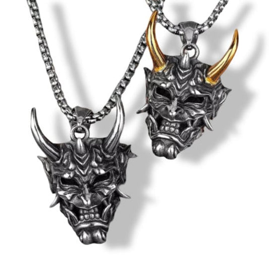 Japanese Hannya Mask Horn