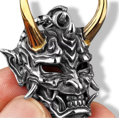 Japanese Hannya Mask Horn